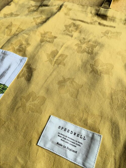 Bee Hive Yellow Eco Tote Close Up