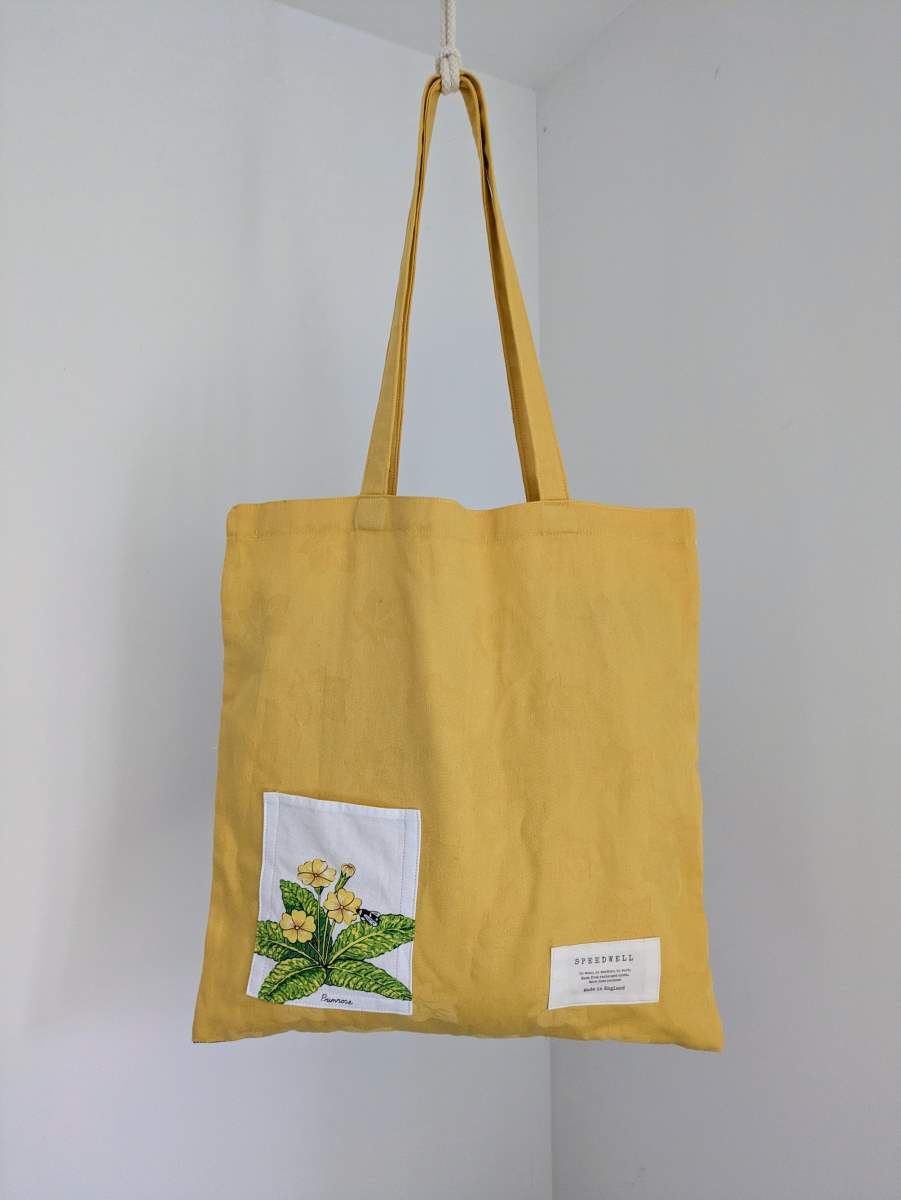 Beehive Floral Tote Front