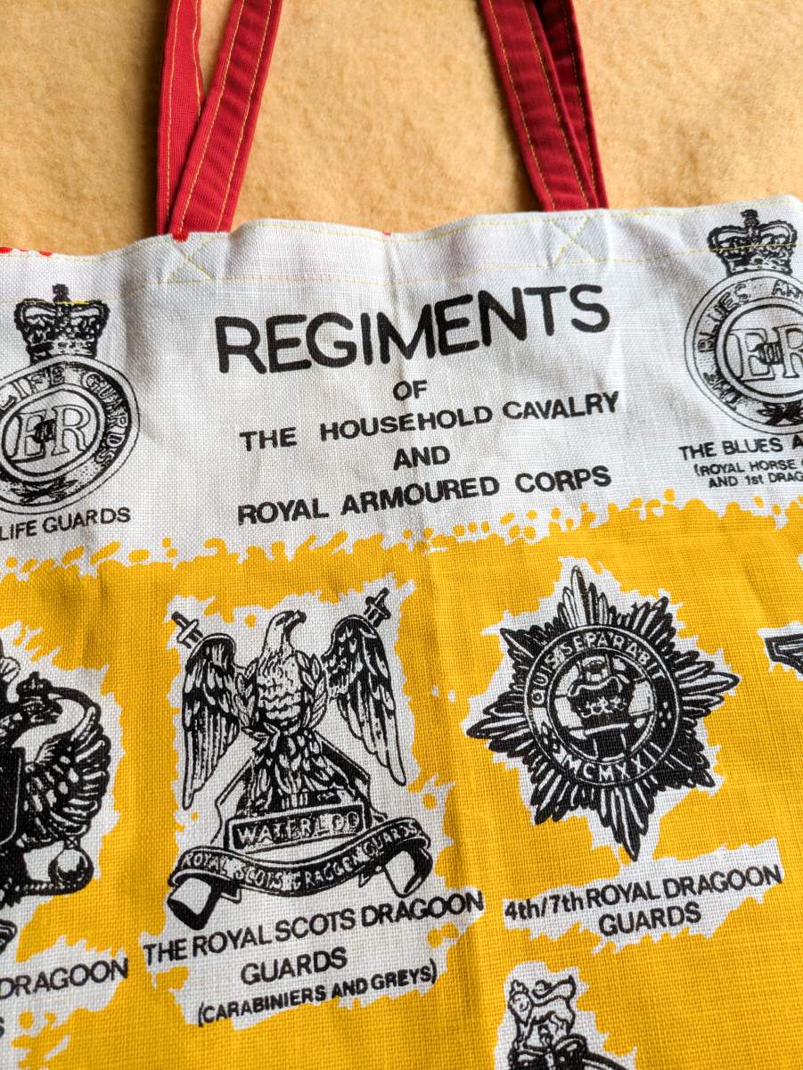 Regiments bag closeup