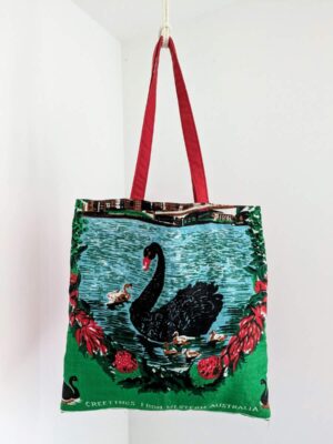 Black Swan Tote Back
