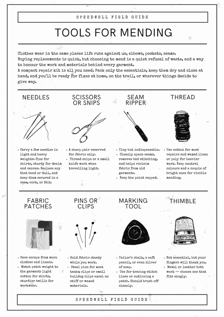 Tools For Mending