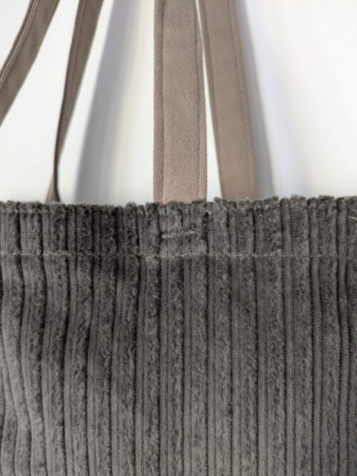Drab Corduroy Tote Handle
